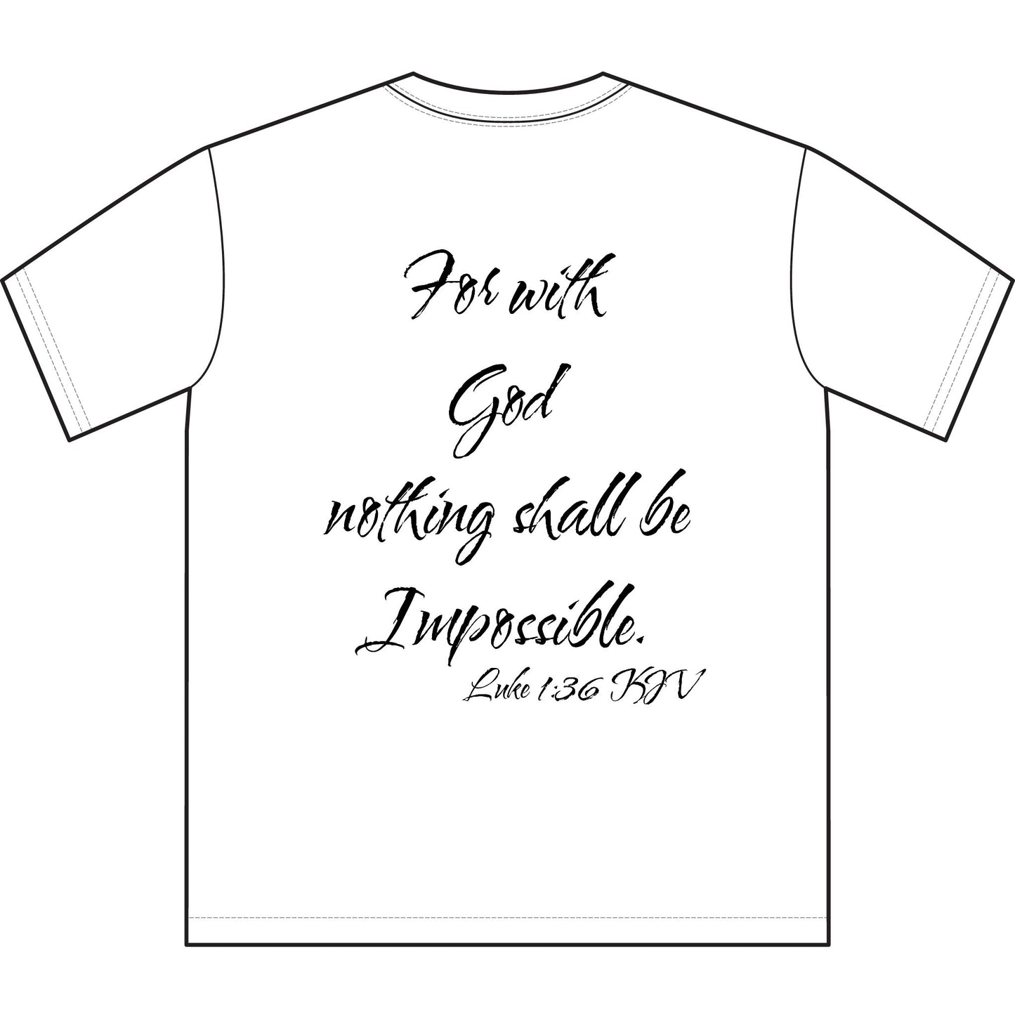 Luke 1:36 KJV T-Shirt