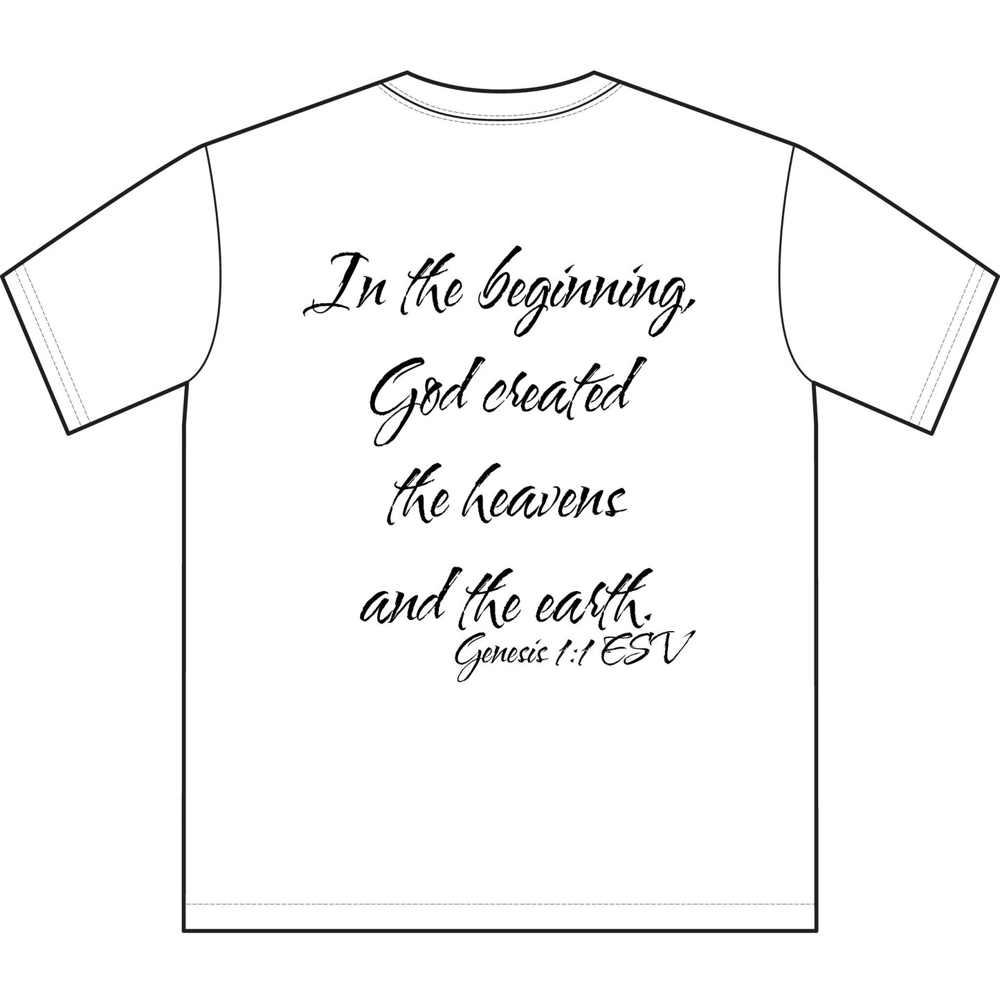 Genesis 1:1 ESV T-Shirt