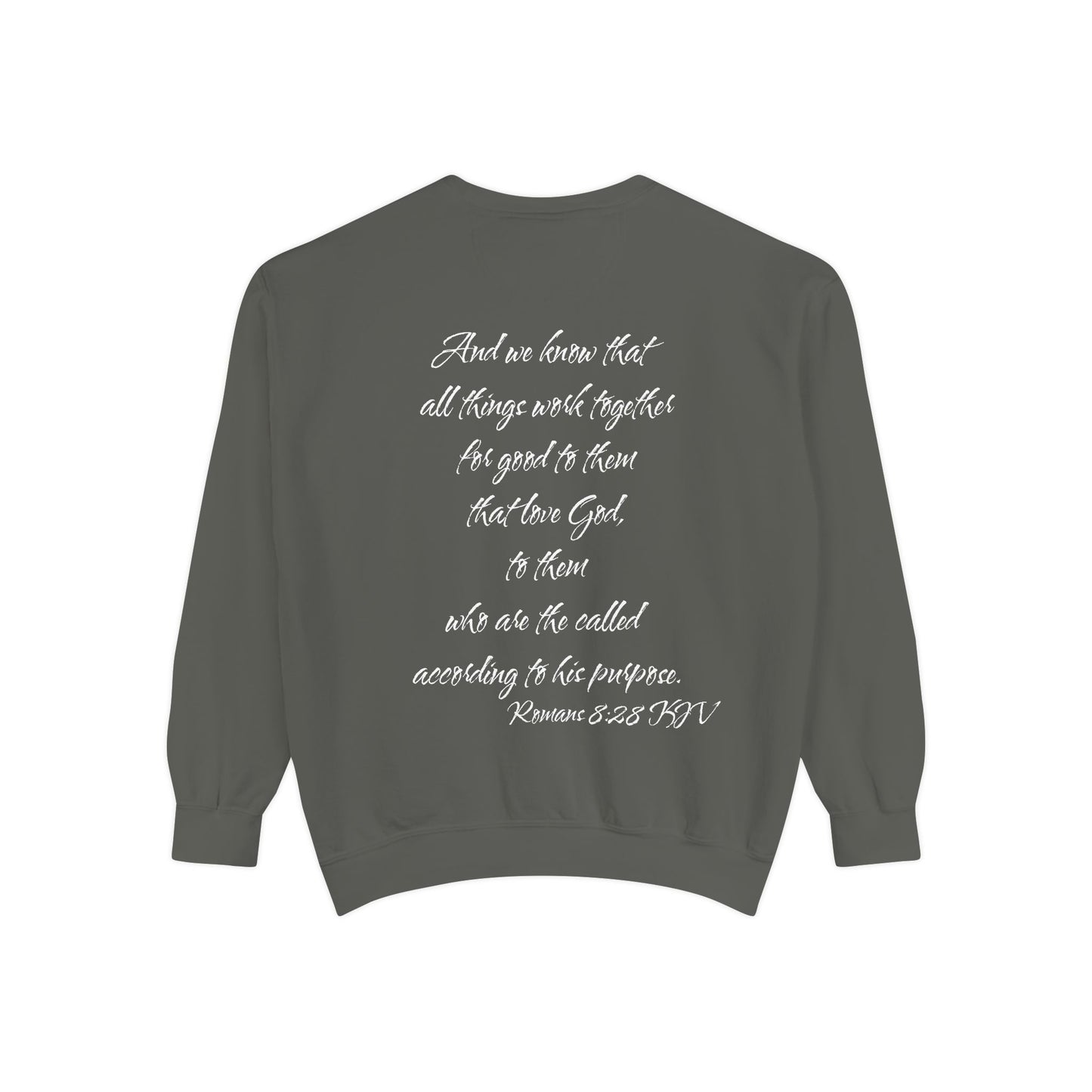 Romans 8:28 KJV Sweatshirt