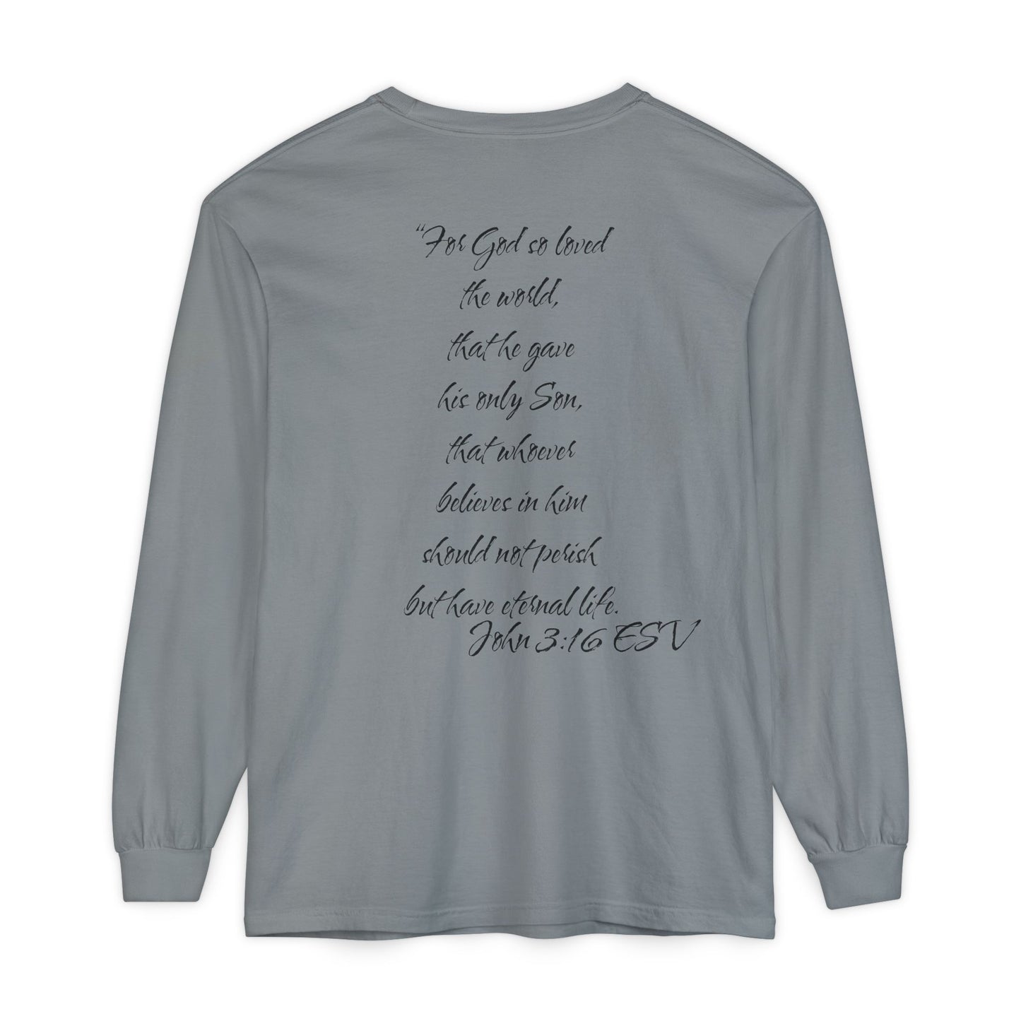 John 3:16 ESV Long Sleeve Shirt