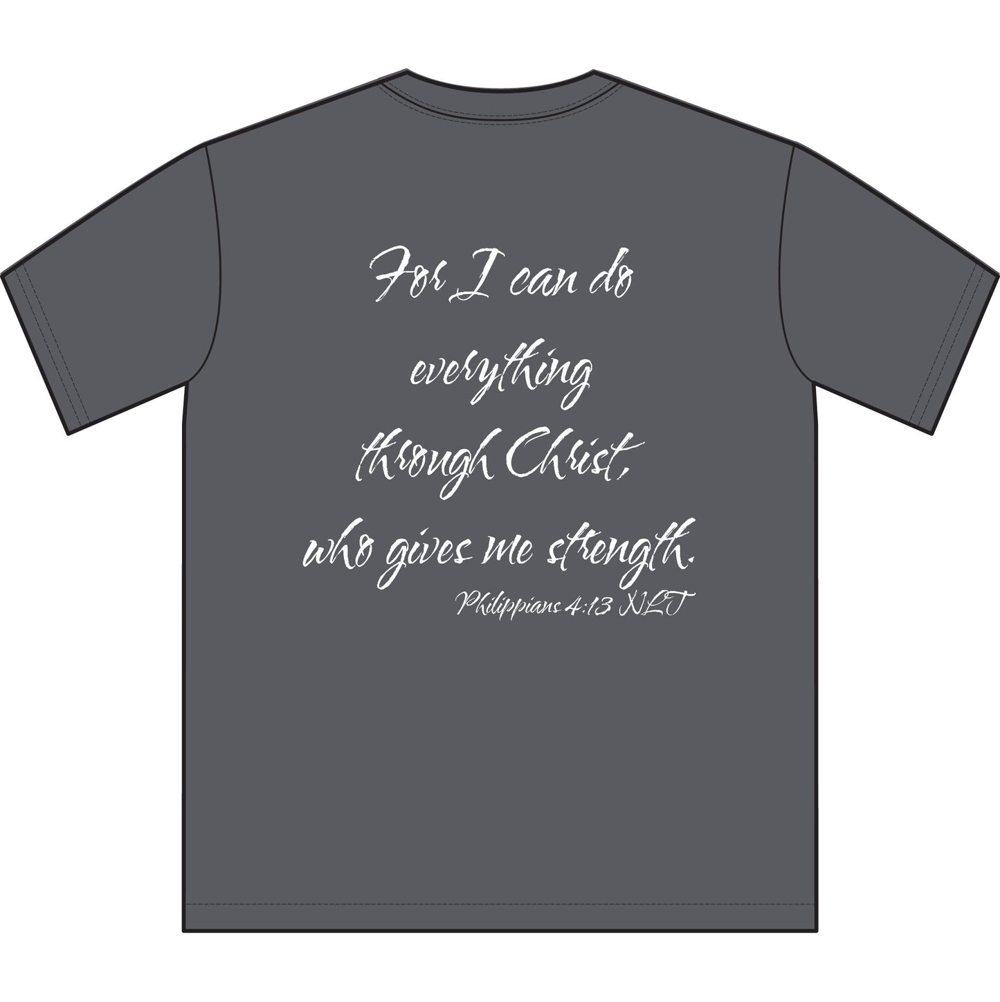 Philippians 4:13 NLT T-Shirt
