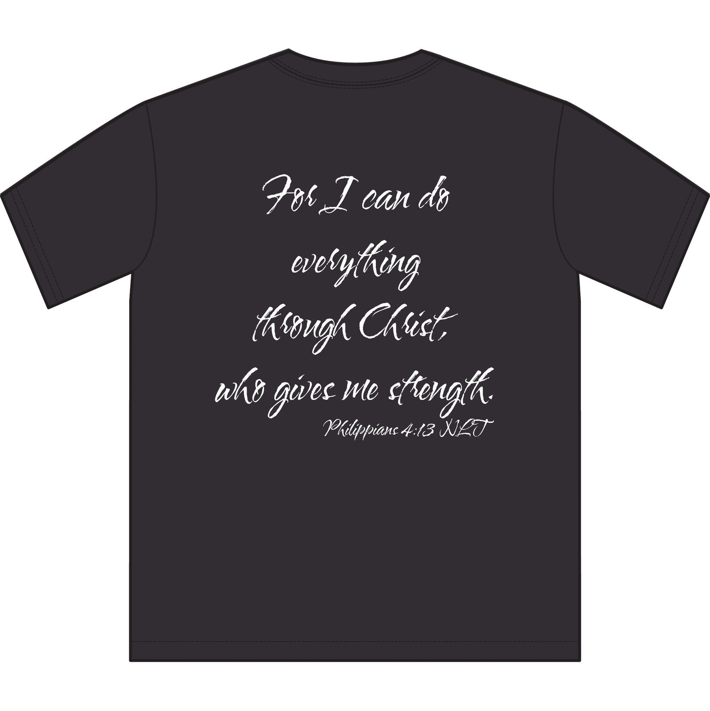 Philippians 4:13 NLT T-Shirt
