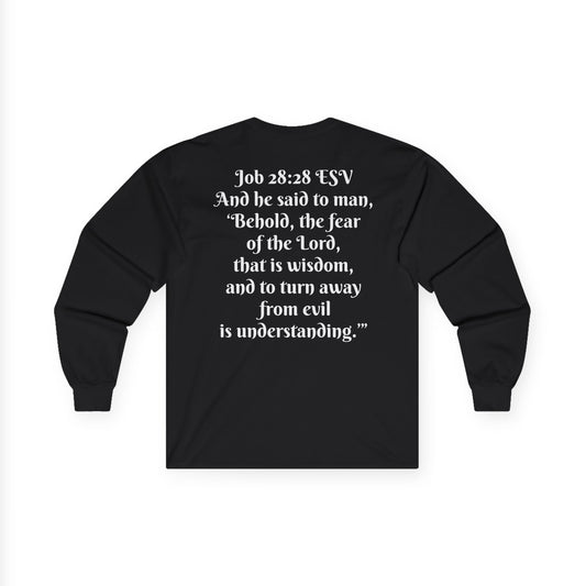 Job 28:28 ESV Long Sleeve Shirt