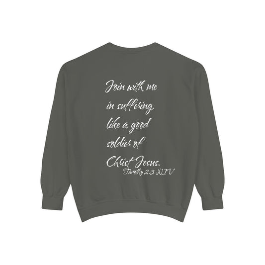 Timothy 2:3 NIV Sweatshirt