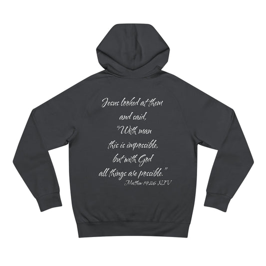 Matthew 19:26 NIV Hoodie