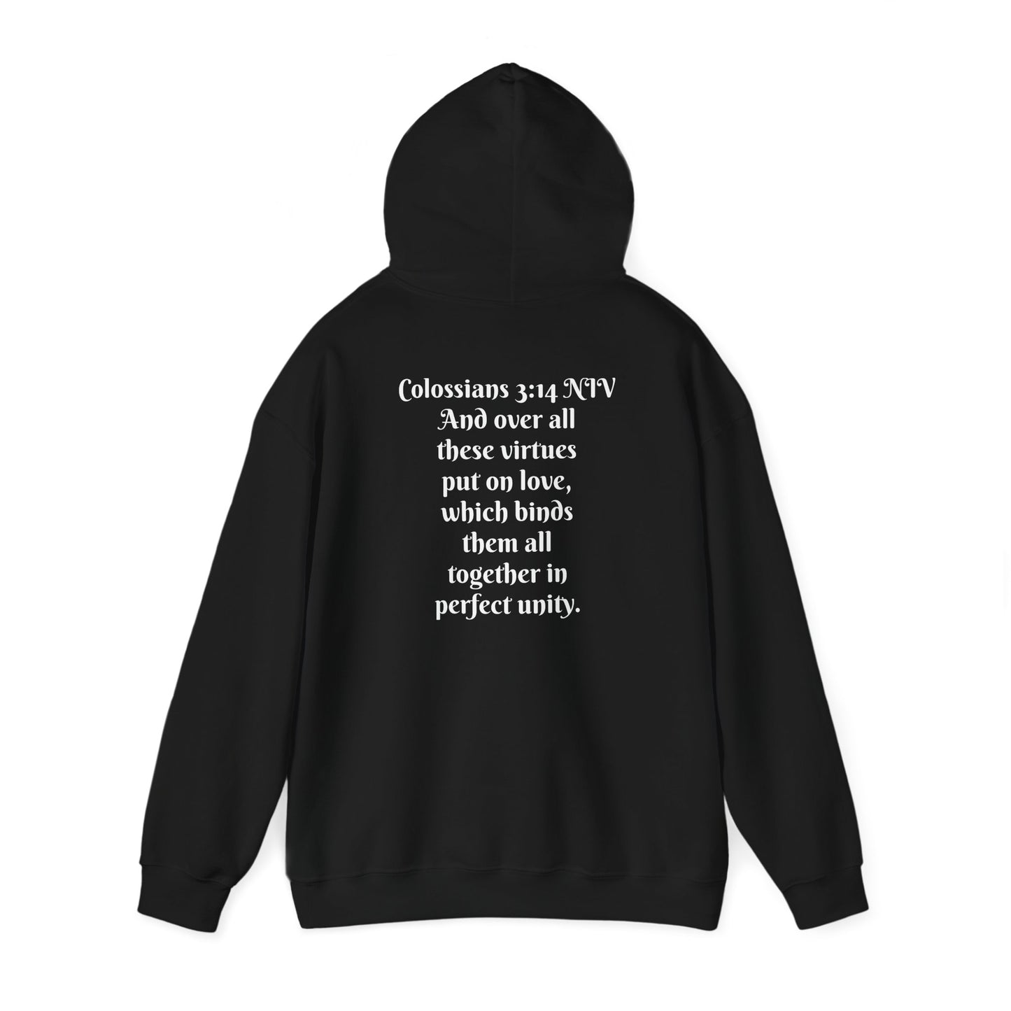 Colossians 3:14 NIV Hoodie