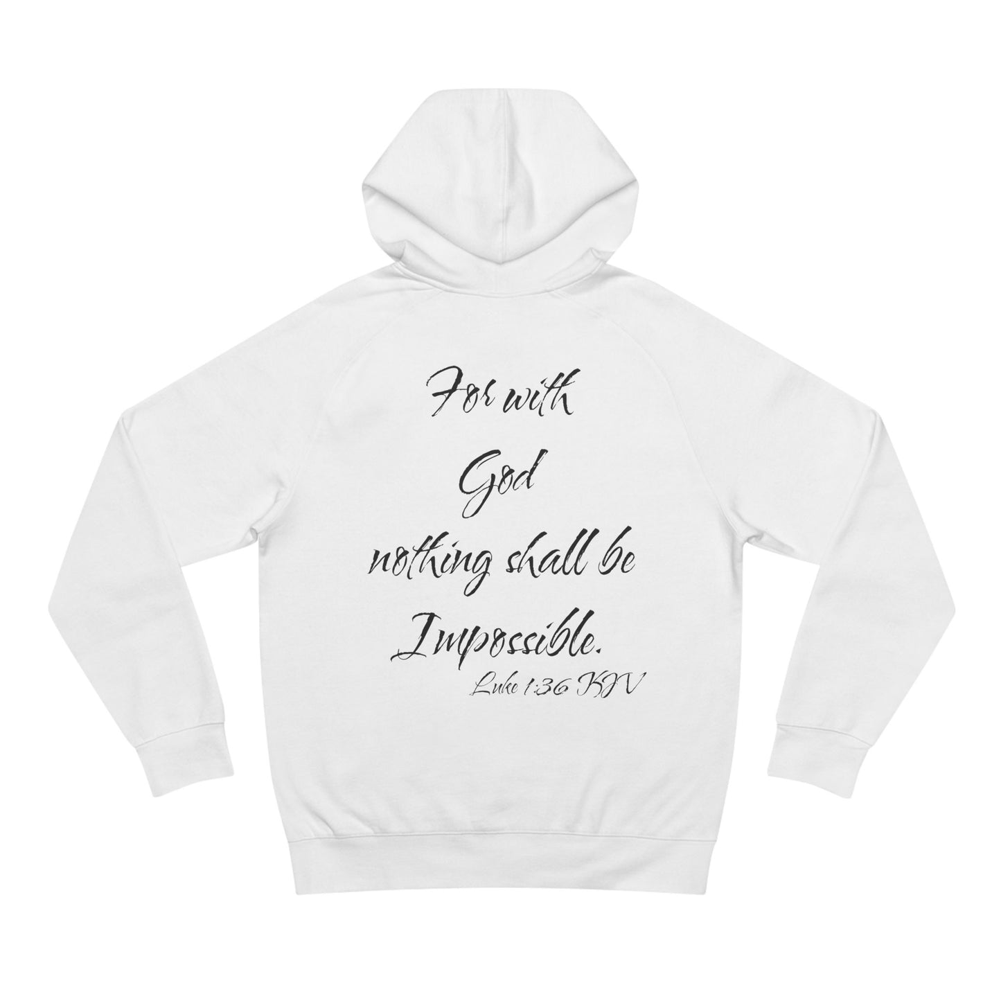 Luke 1:36 KJV Hoodie