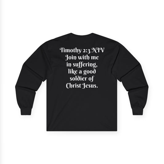 Timothy 2:3 NIV Long Sleeve Shirt