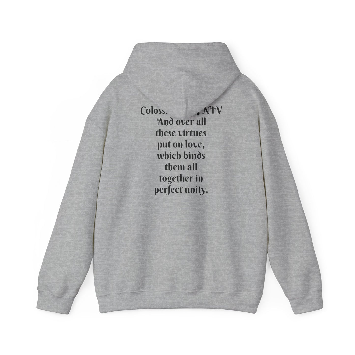 Colossians 3:14 NIV Hoodie