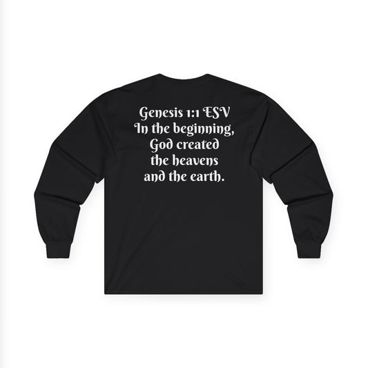 Genesis 1:1 ESV Long Sleeve Shirt